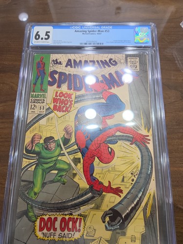 Amazing spiderman cgc 5 - 53, 6.5