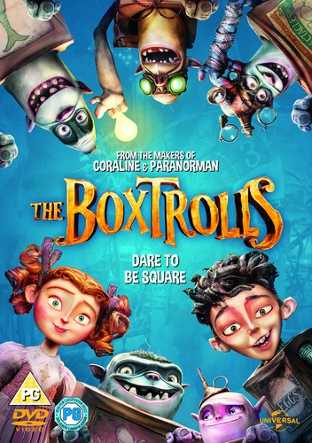The boxtrolls dvd - the,