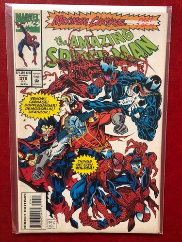 Amazing spider man 379 - amazing, spider-man